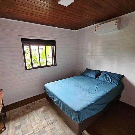 Casa Tranquila 500 Metros Da Praia Do Campeche Florianópolis Exterior foto